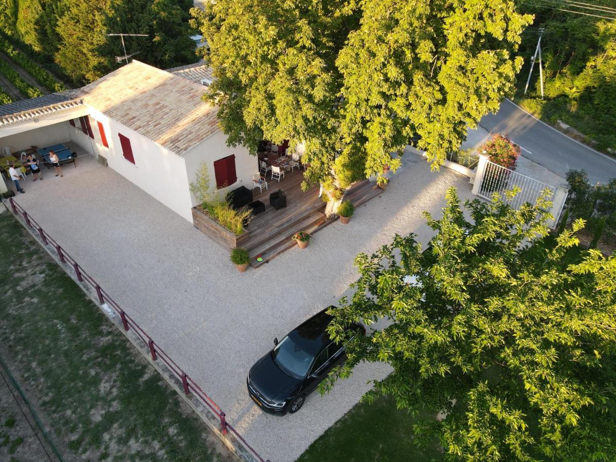 Villa La Bonbonne En Provence Travaillan Exterior foto